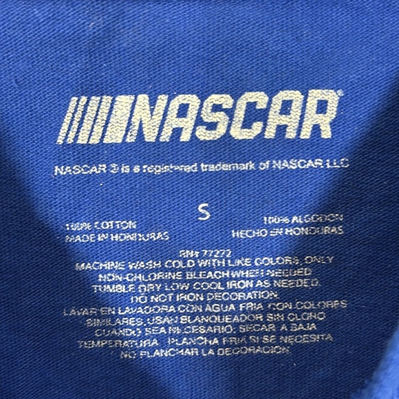 NASCAR Daytona 500 Graphic Tee Shirt Short Sleeve Small Blue Vintage Retro Race - Picture 3 of 5